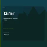 Kashmir